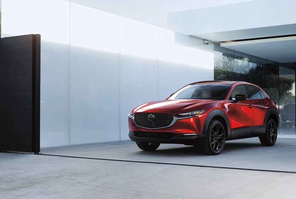 Mazda vehicle featured in the Mazda Canada website redesign
