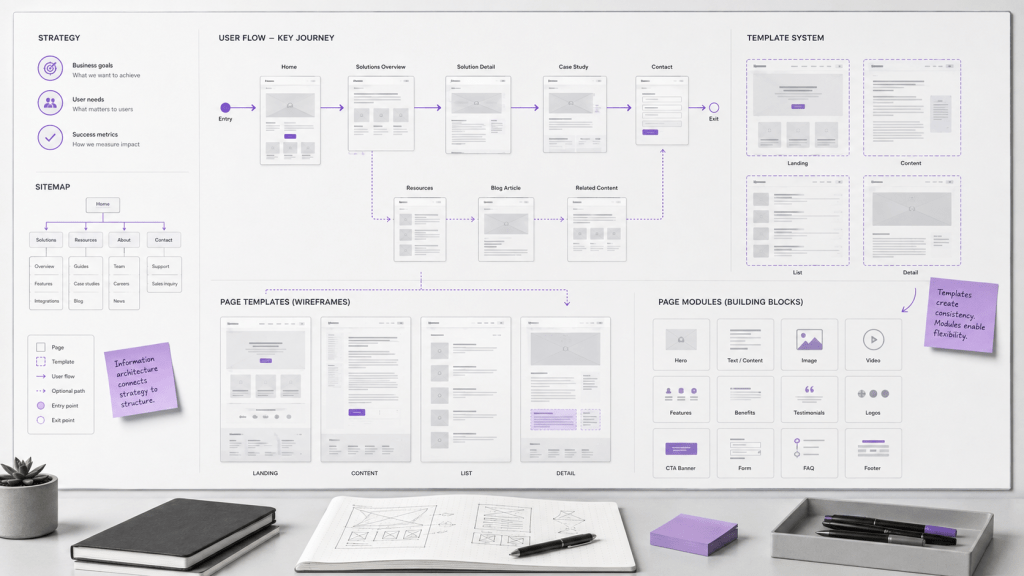 Website UX Design System